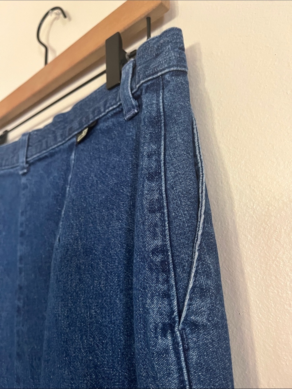 Vintage Denim Lee Casuals Skirt - Picture 6 of 9